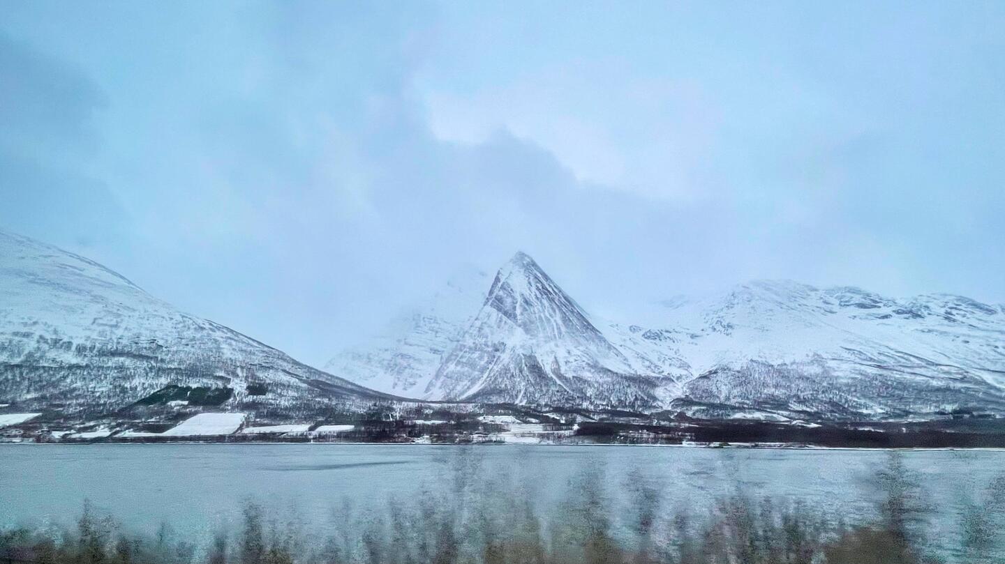 Stunning Mountain View's surrounded us on our way to camp