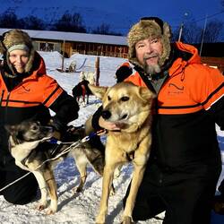 Ron & Shannon's lead dogs