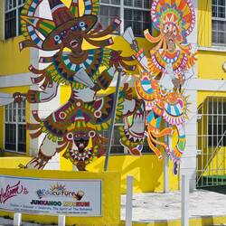 Junkanoon Museum - costume festival where everything was made from what they could find