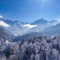 Blick in das Stillachtal