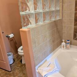 Bathroom with plenty of room