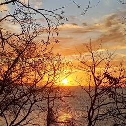 Der letzte Sonnenuntergang am Pazifik