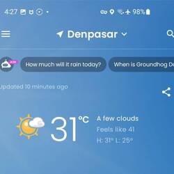 Eeeeek ... feels like 41°C We are seeking refuge!! 😰