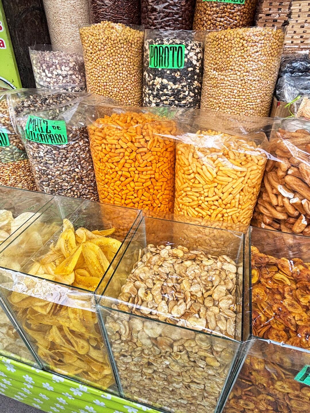Lots of bulk snacks