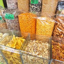 Lots of bulk snacks