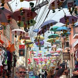 One of the tourist streets