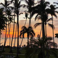 Schöne Sonnenuntergänge