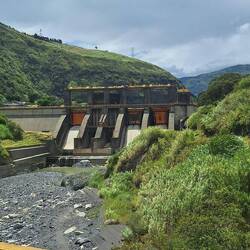 80% der Energie in Equador kommt aus Wasserkraft