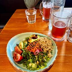 Another delicious dinner. New Zealand really knows how to do food right