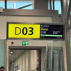Los geht der lange Flug