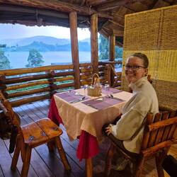 Abendessen mit Aussicht