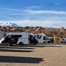 Unser Stellplatz in Guadix