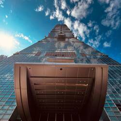 Taipeh 101, das vormals höchste Gebäude der Welt