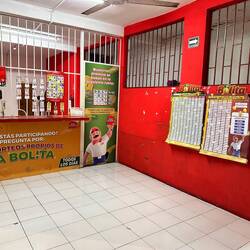 Lotteriestube, ich glaub staatlich ...