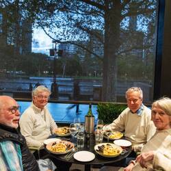 En god middag, pasta med seafood