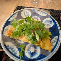 A Vietnamese rice pancake