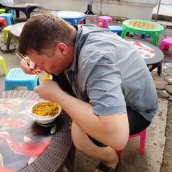 Scharrrrrrrfe Khao Soy-Suppe