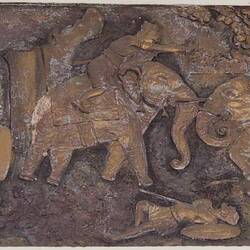 Relief in Independence Square