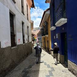 In the historic area