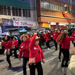 Dancing in the streets