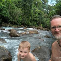 Jonah war als erster drin und als letzter wieder raus!!