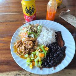 Die 286 Stufen wieder hoch, da habe ich mir das echt verdient!! Und es war richtig lecker!!!