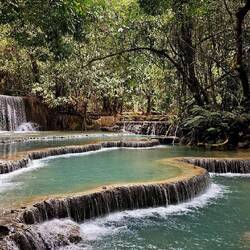 Kuang Si Wasserfall