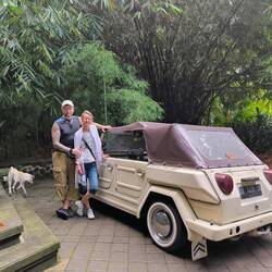 Übrigens... Diese Tüffe hat uns von Ankunft an verfolgt. 🥳🙈😜