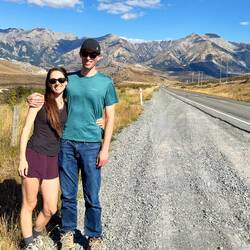 Road side photo stop along Arthur's Pass