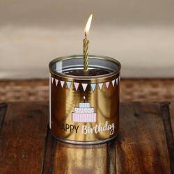 Den Tag beschließe ich mit meinem Geburtstagskuchen