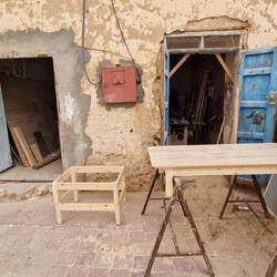 Tischlerei, das roch gut