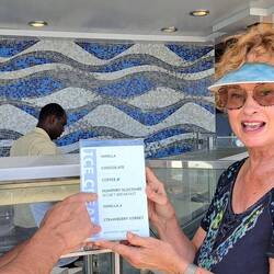 Find the ice cream of the day.