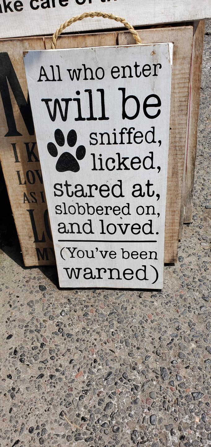 Reminded me of our dog loving family!!