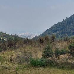 ... in der Ferne der 1. Blick auf die weltweit 7. größte Stadt
