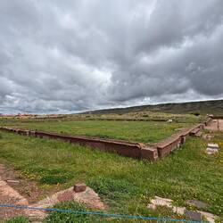 The site where the priests and royalty lived