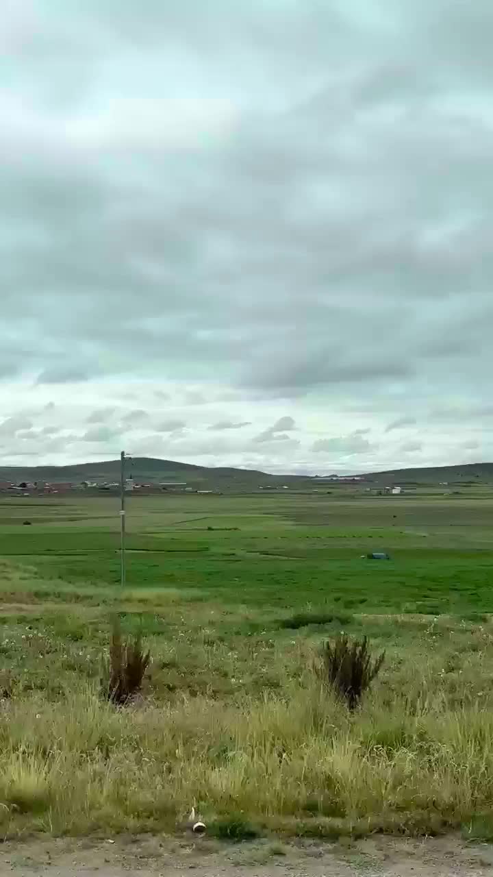 The drive there allowed us to see the Bolivian landscape