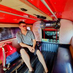 Ein Sammeltaxi ganz für uns allein 👏