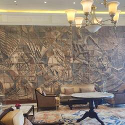 Mural inside the Galle