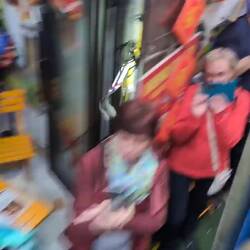 Handy hat's fast erwischt am Ende