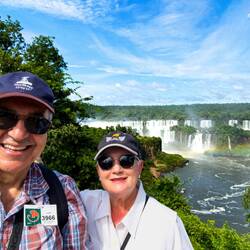 The Argentinian falls from the Path of the Falls on the Brazilian side of the river.