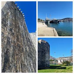 Unten im Hintergrund der kleine Turm Kula sv. Marka