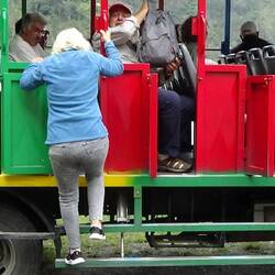 Schwieriges Einsteigen