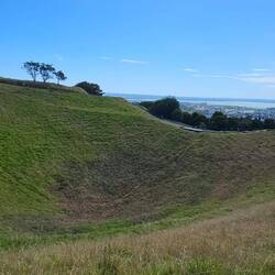 Bowl shape crater