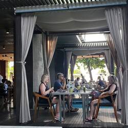 Outdoor seating!