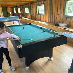 Barely saw the kids at times. Didn't know this games rooms existed!