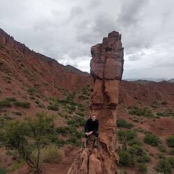 Auch hier die aus der Salzwüste bereits bekannten "Foto-Pausen"