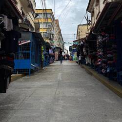 The uphill climb we needed to take regularly to get back to our hotel