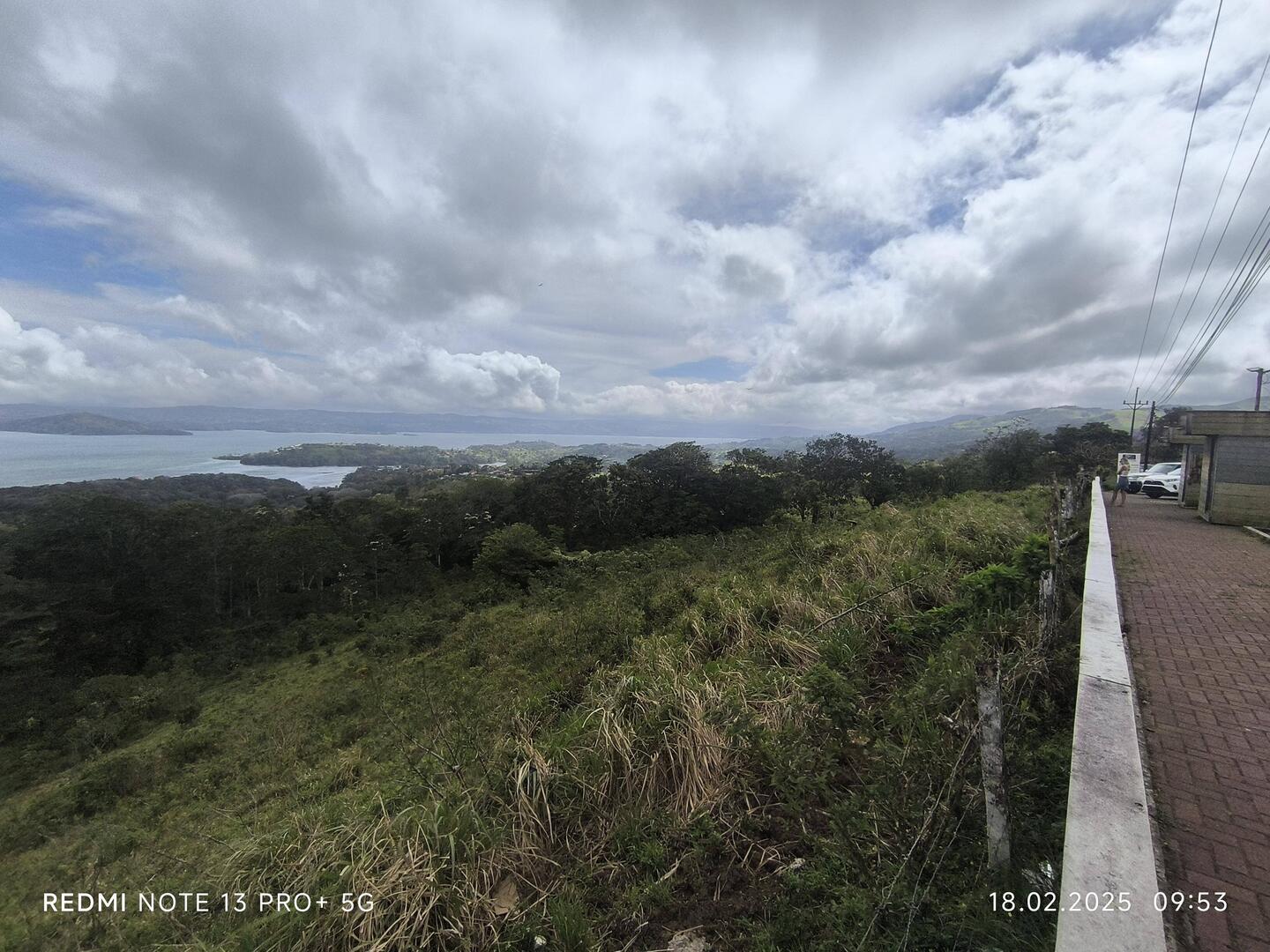 Ein letzter Blick auf den Arenal...