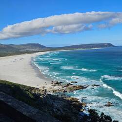 View from the bus as we head south down the peninsula