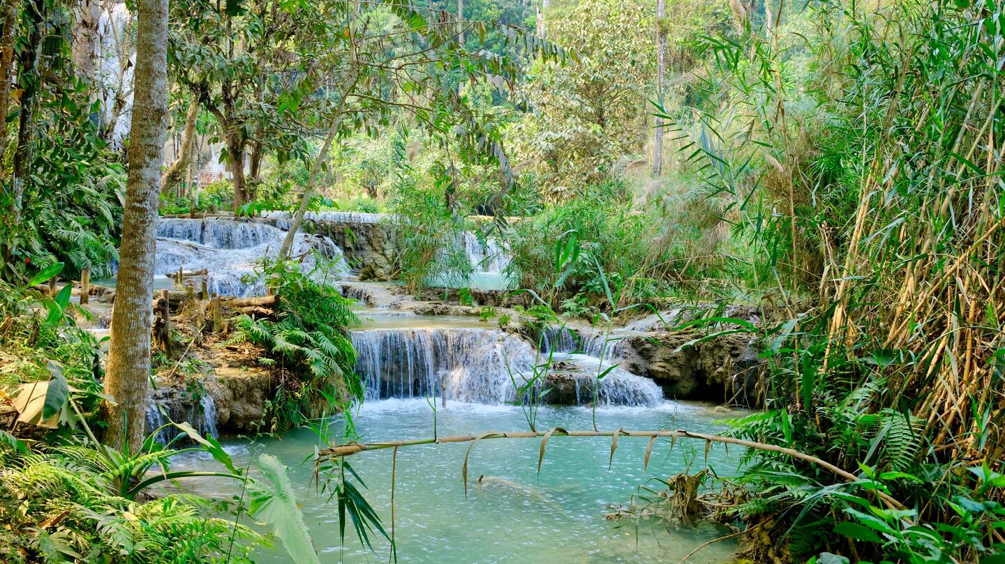 Tat Kuang Si Wasserfall